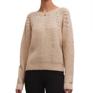 NWT Z SUPPLY SABINE POINTELLE SWEATER